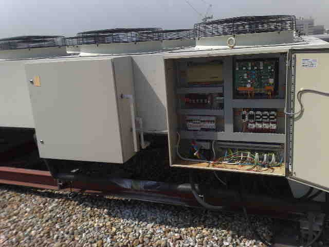 Control panel exposed to the elements
